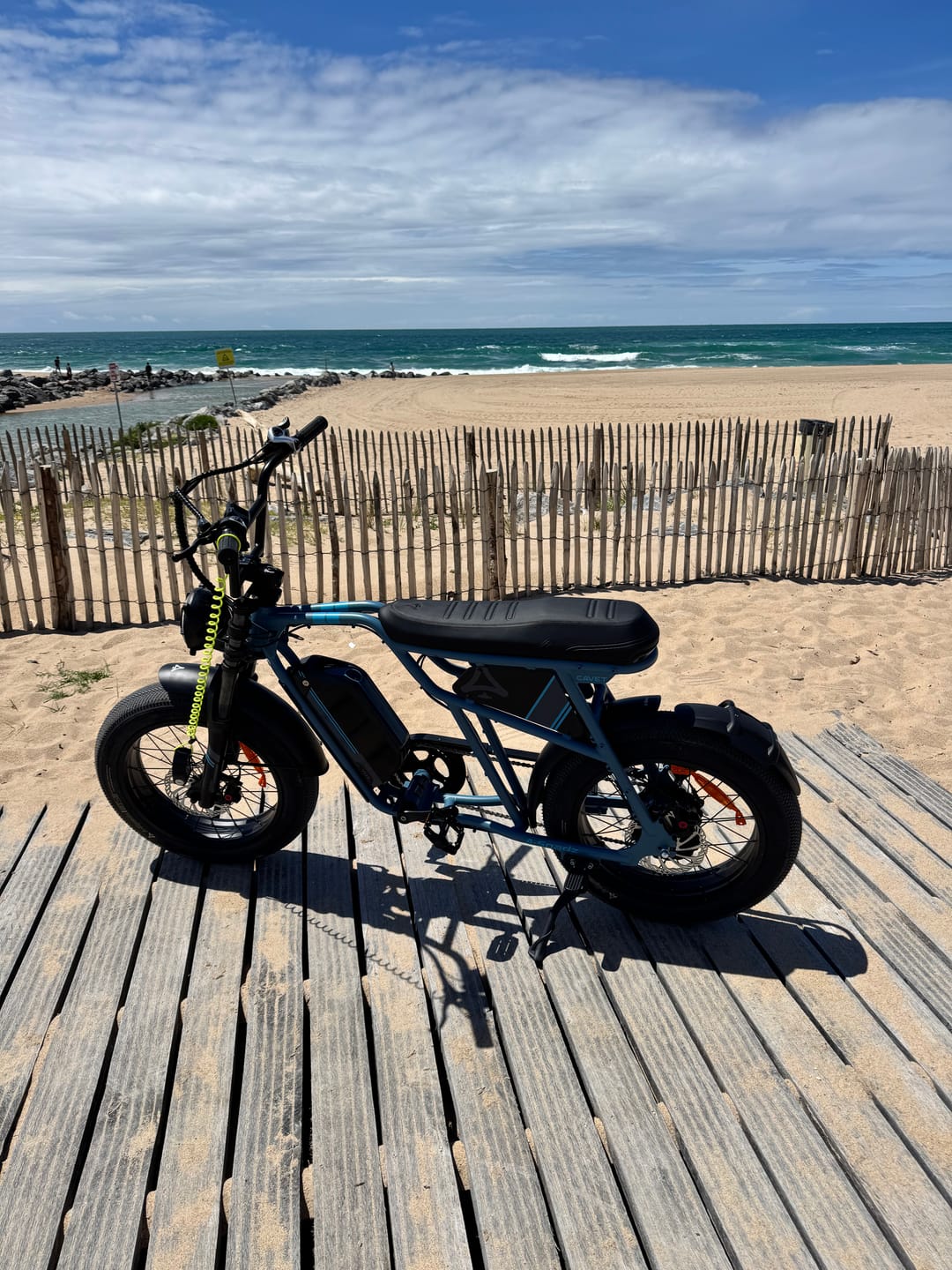 Customer photo review of Gifts Pack（Includs – Foot Peg, Fender & Chainguard!）