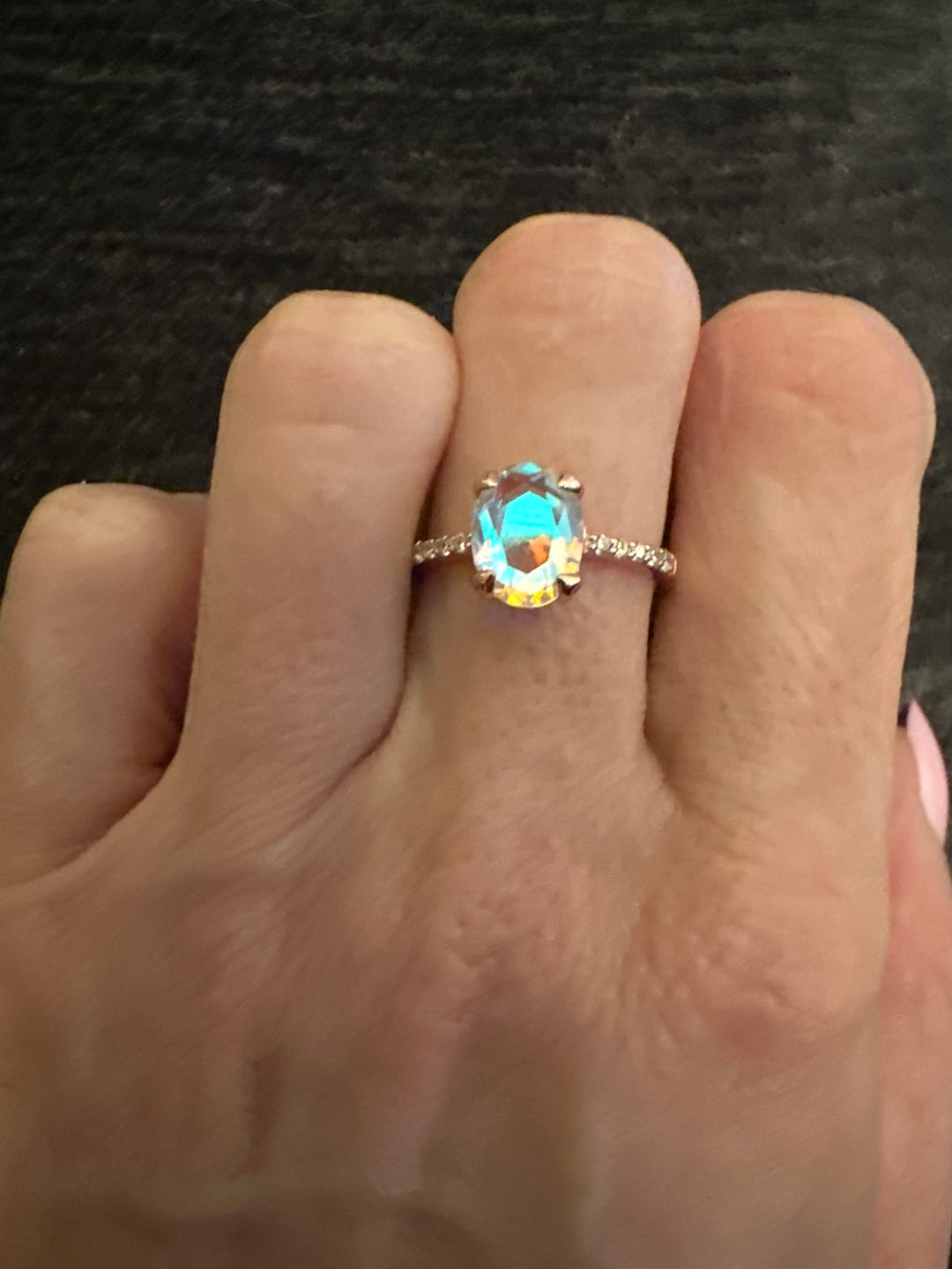 Customer photo review of Callisto Ring
