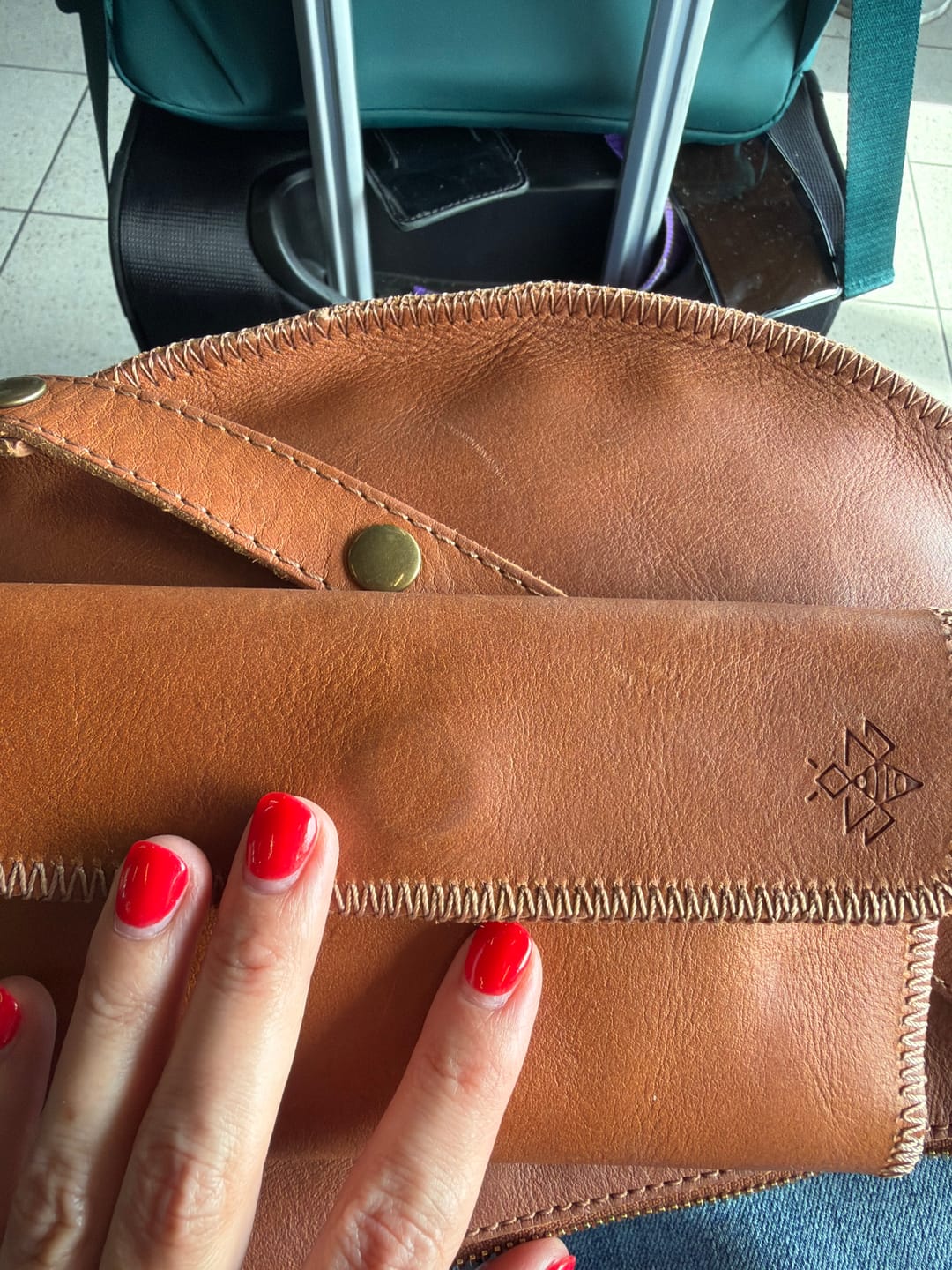 Customer photo review of Honey Travel Wallet