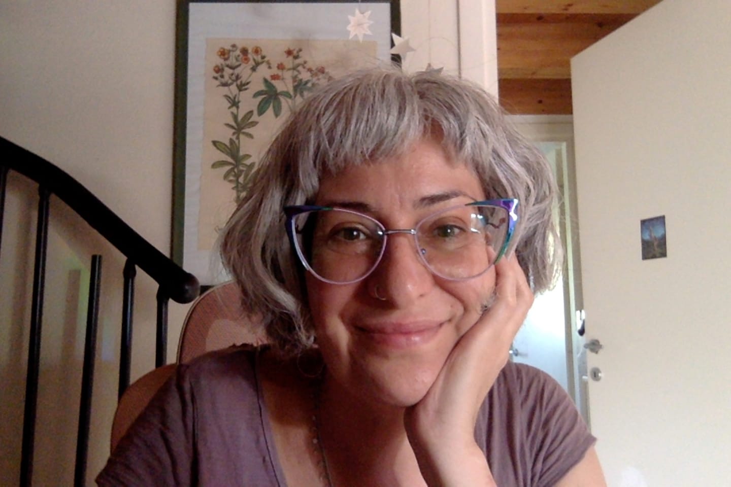 Customer photo review of Mael Eyeglasses