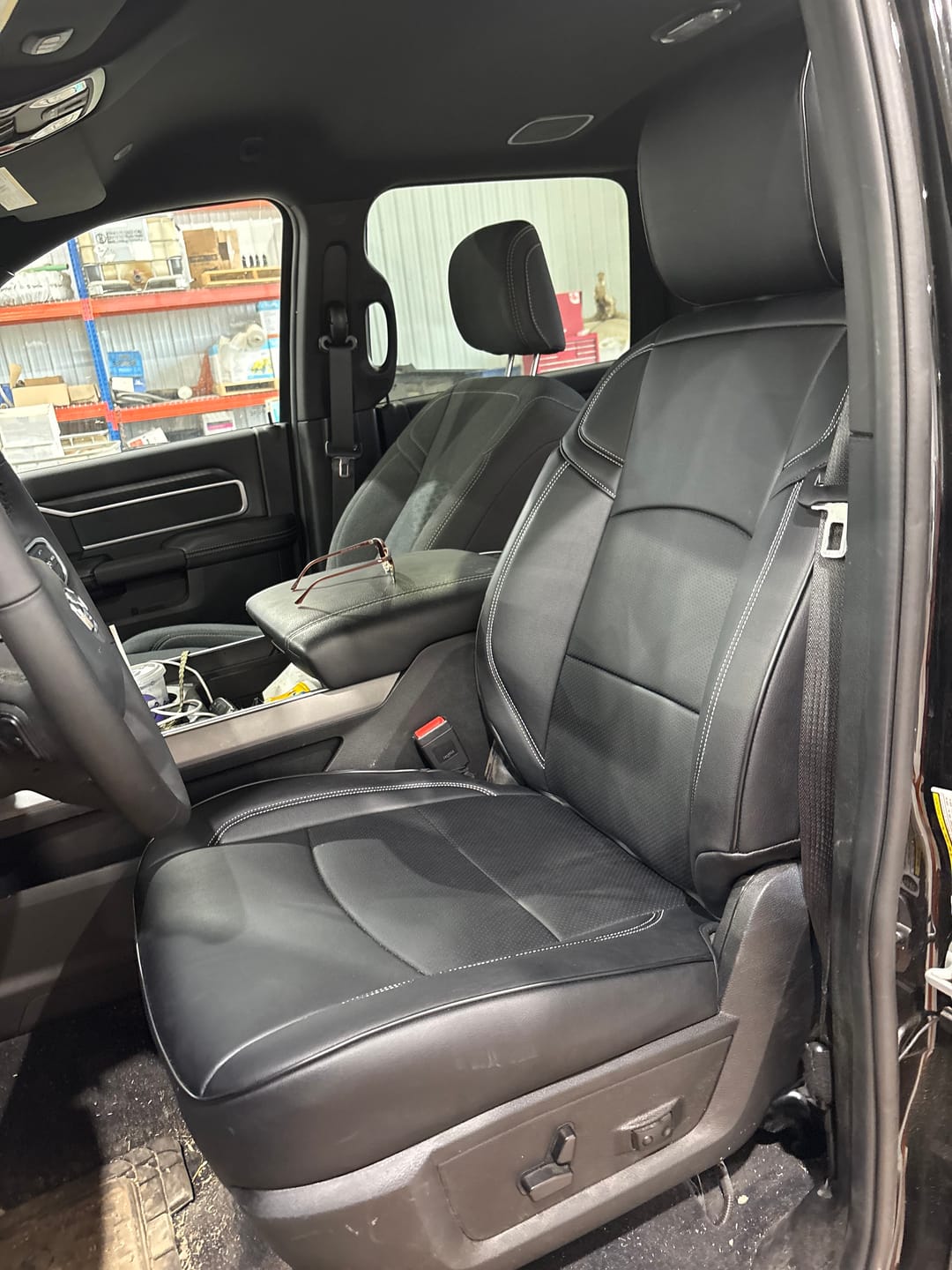 Customer photo review of 2019+ Dodge Ram 2500 3500 Leather Seat Covers