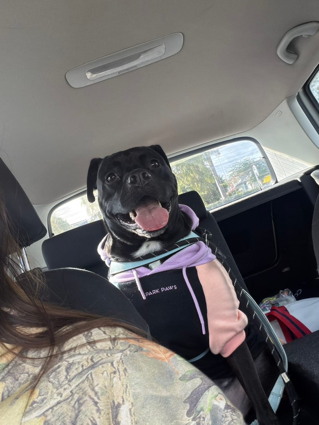 Customer photo review of Cyber Punk Human Hoodie