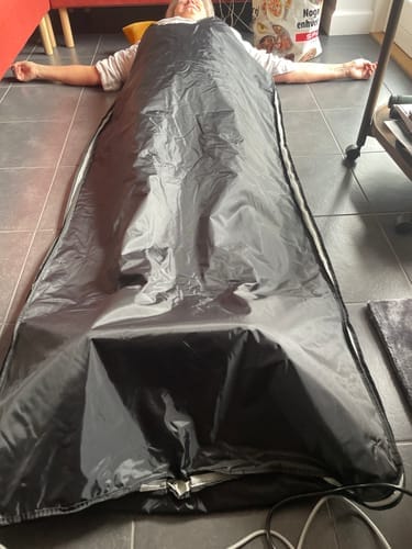 Customer photo review of Infrarødt Saunateppe 2-soner