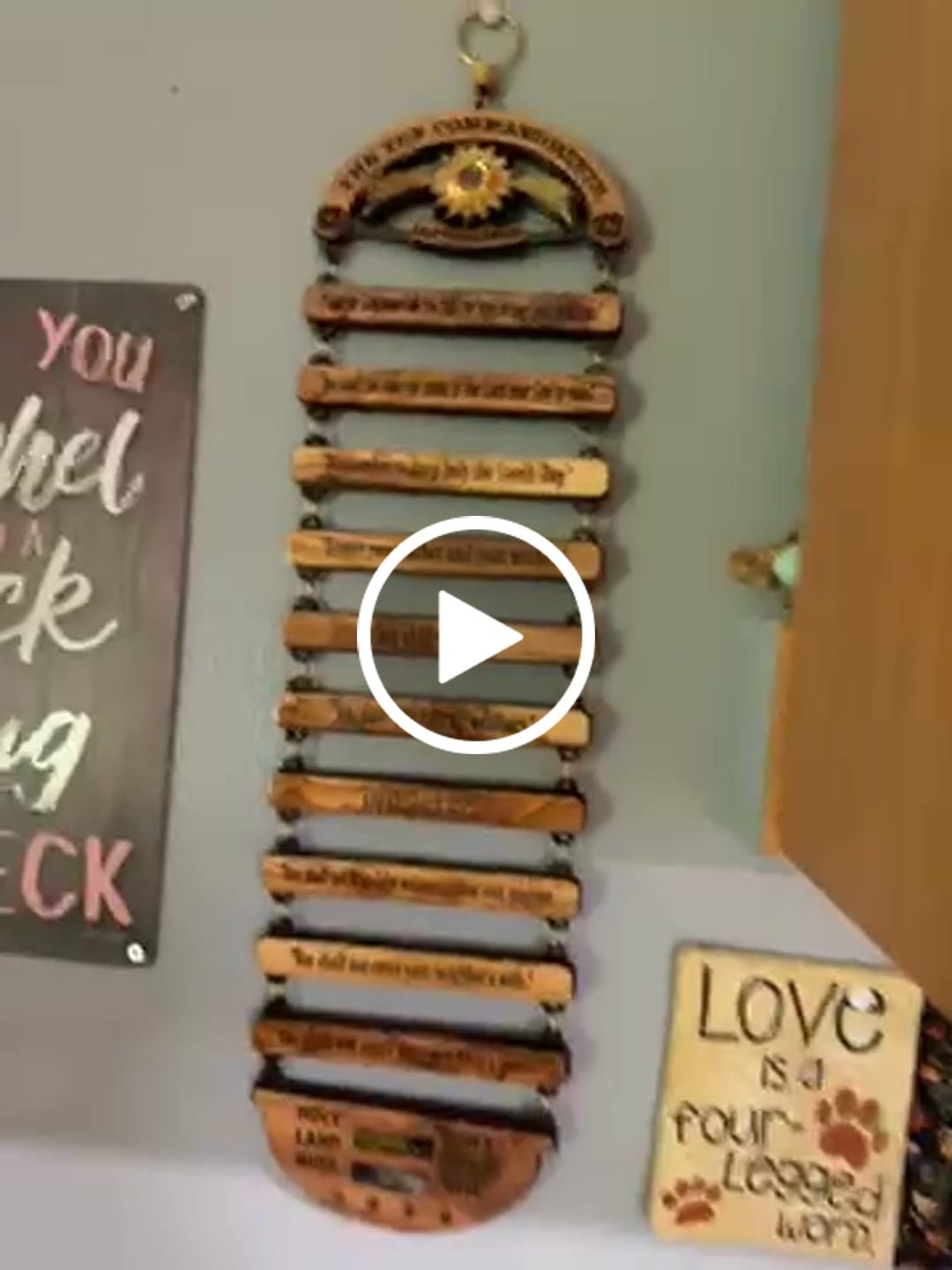 Customer video review of Ten Commandments from the Holy Land Wall Hanging