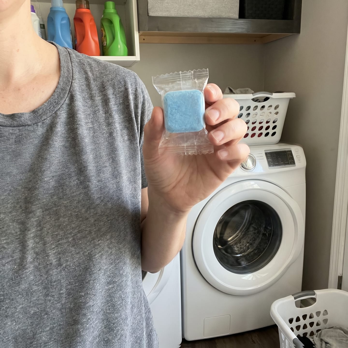 Customer photo review of Pastillas Limpiadoras de Lavadora CleanWash Pro®
