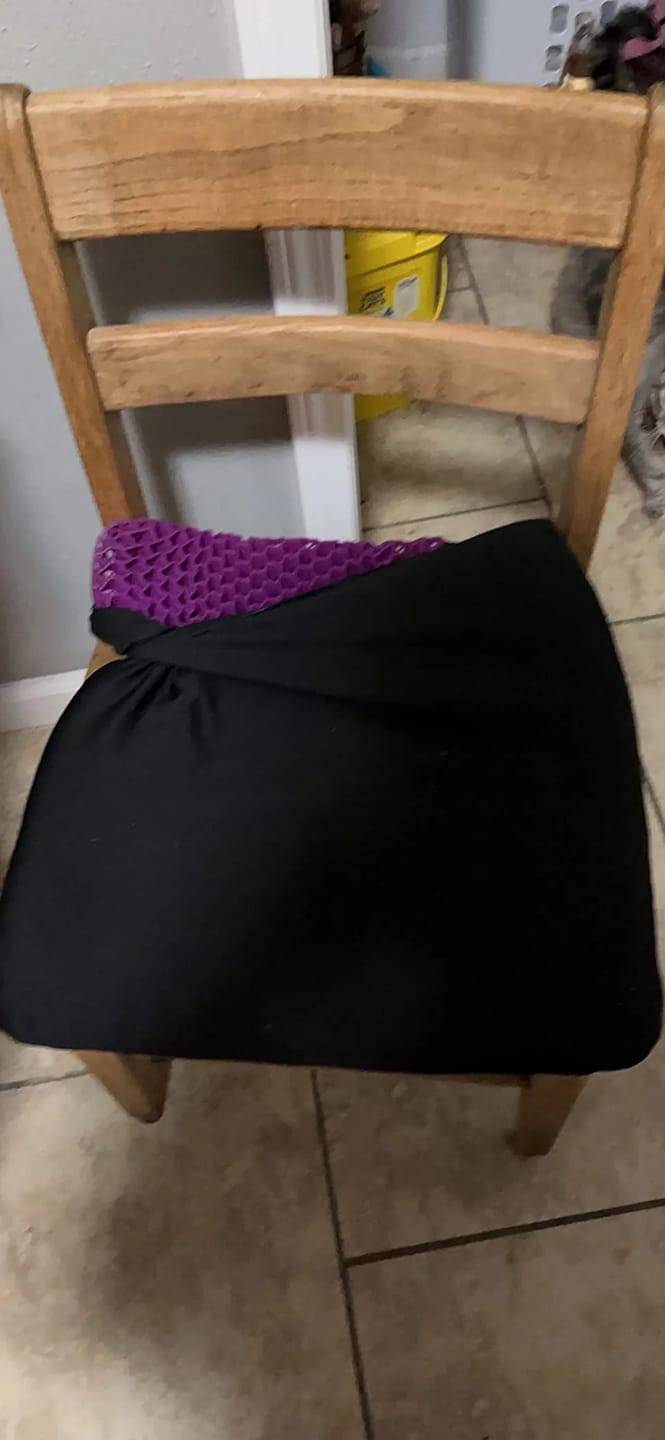 Customer photo review of XL Cooling Gel Seat Cushion