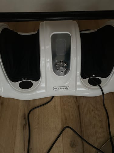 Customer photo review of Fot- og leggmassasjeapparat med fjernkontroll