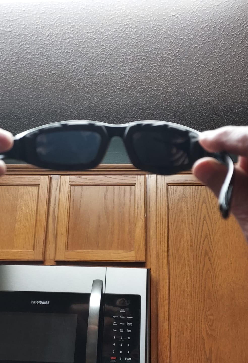 Customer photo review of Anti-Glare Motorcycle Glasses