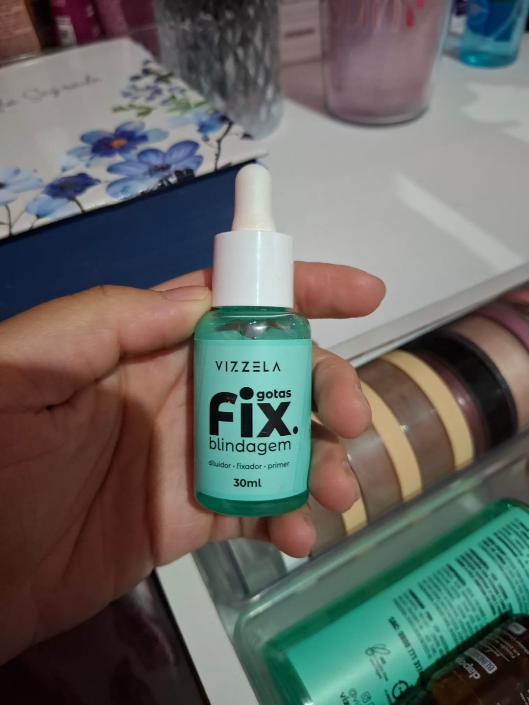 Customer photo review of Gotas Fix Blindagem - Vizzela