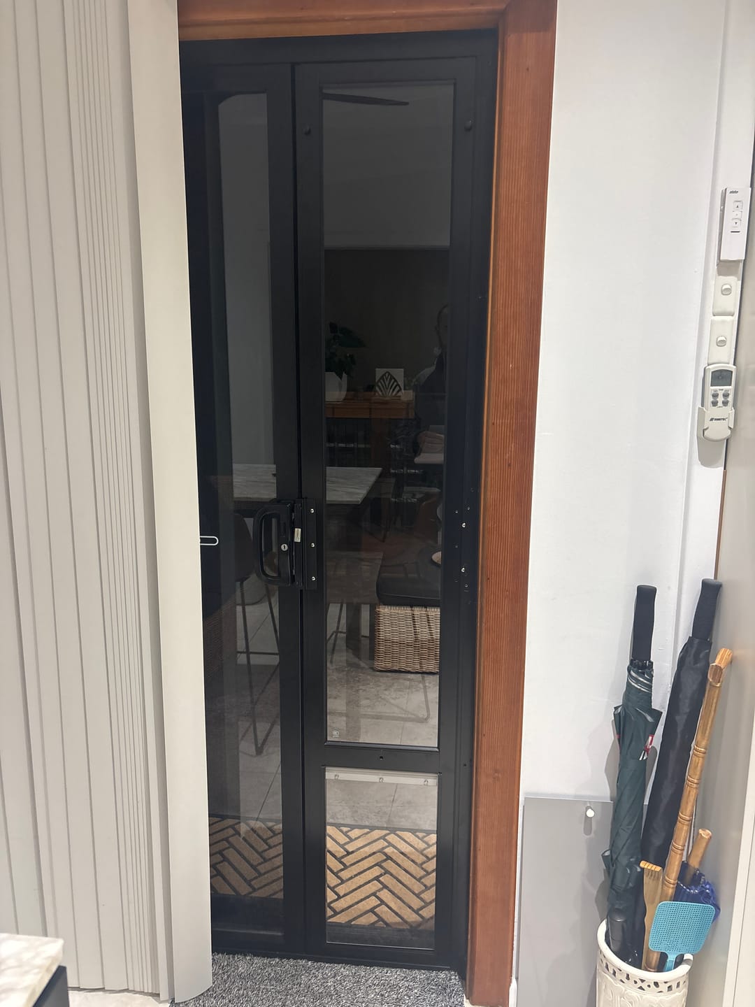 Customer photo review of Pet Door Inserts