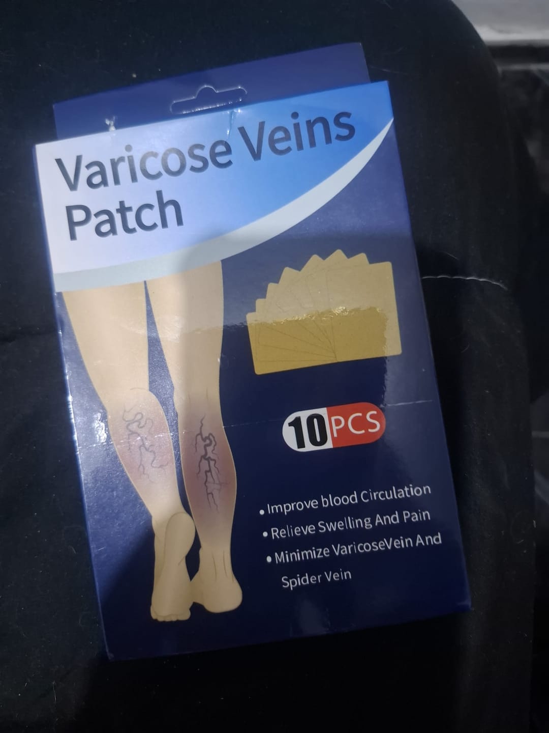 Customer photo review of Liora|Parches Circulatorios para Várices