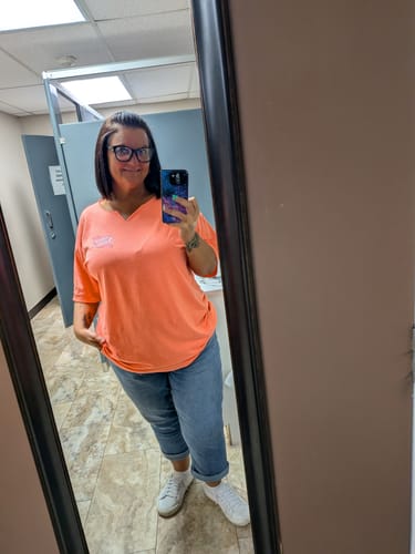 Customer photo review of Squirrels Everywhere - Bright Coral