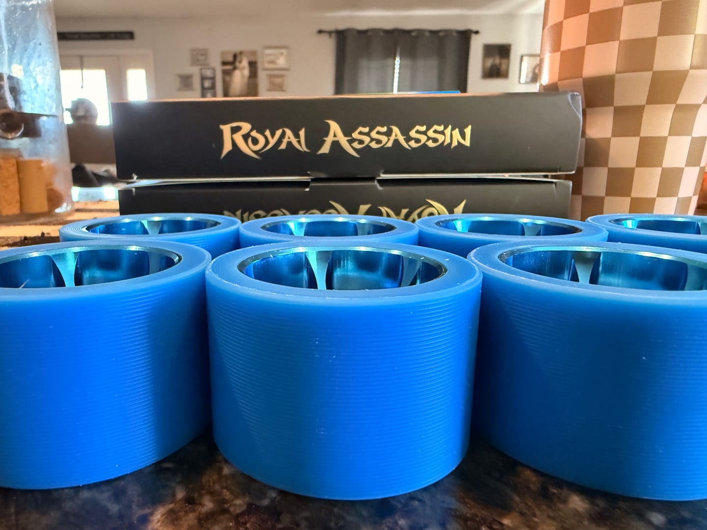 Customer photo review of Royal Assassin Roller Derby Wheels