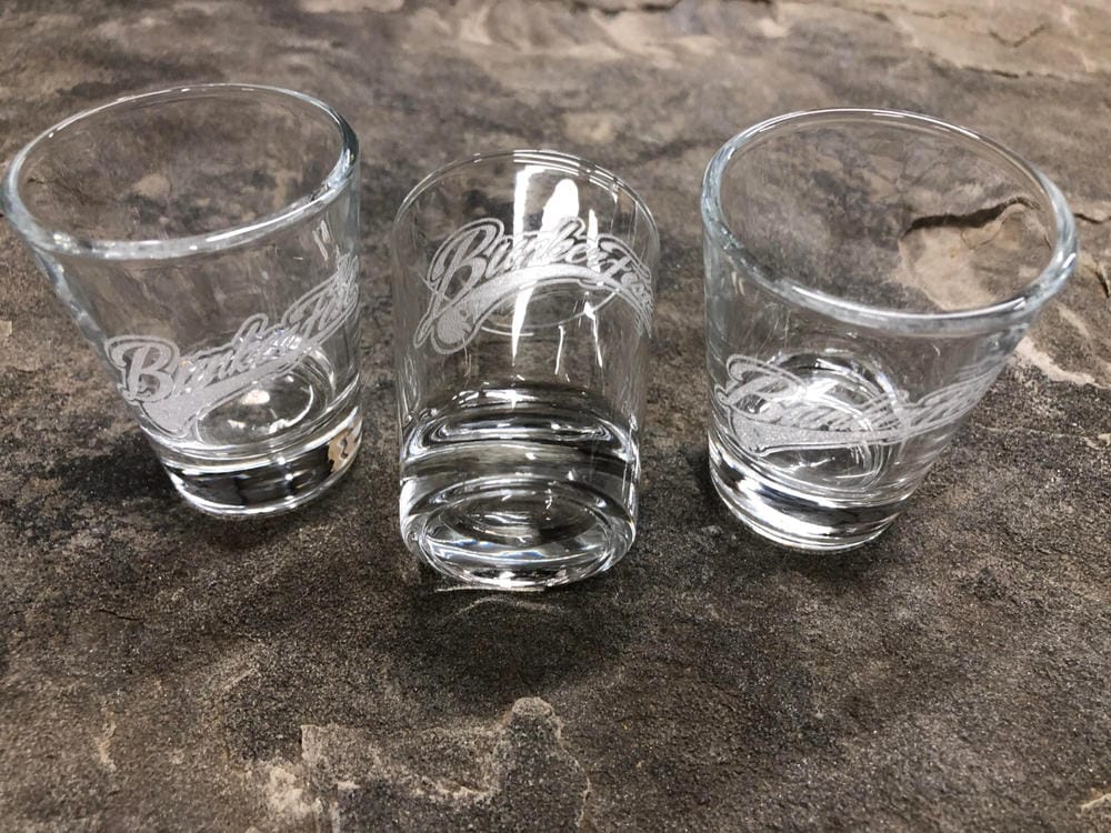 Customer photo review of Personalized Adrenaline Luxe Shot Glass