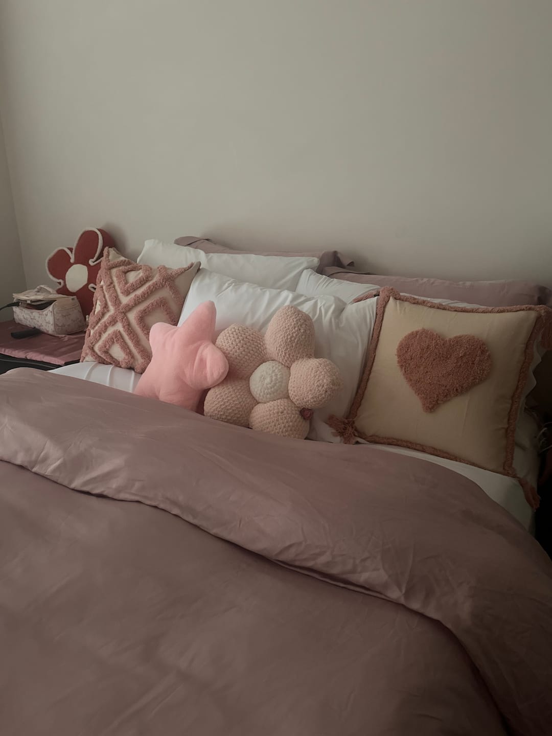 Customer photo review of Dreamy Tufted Touch Pillow Covers