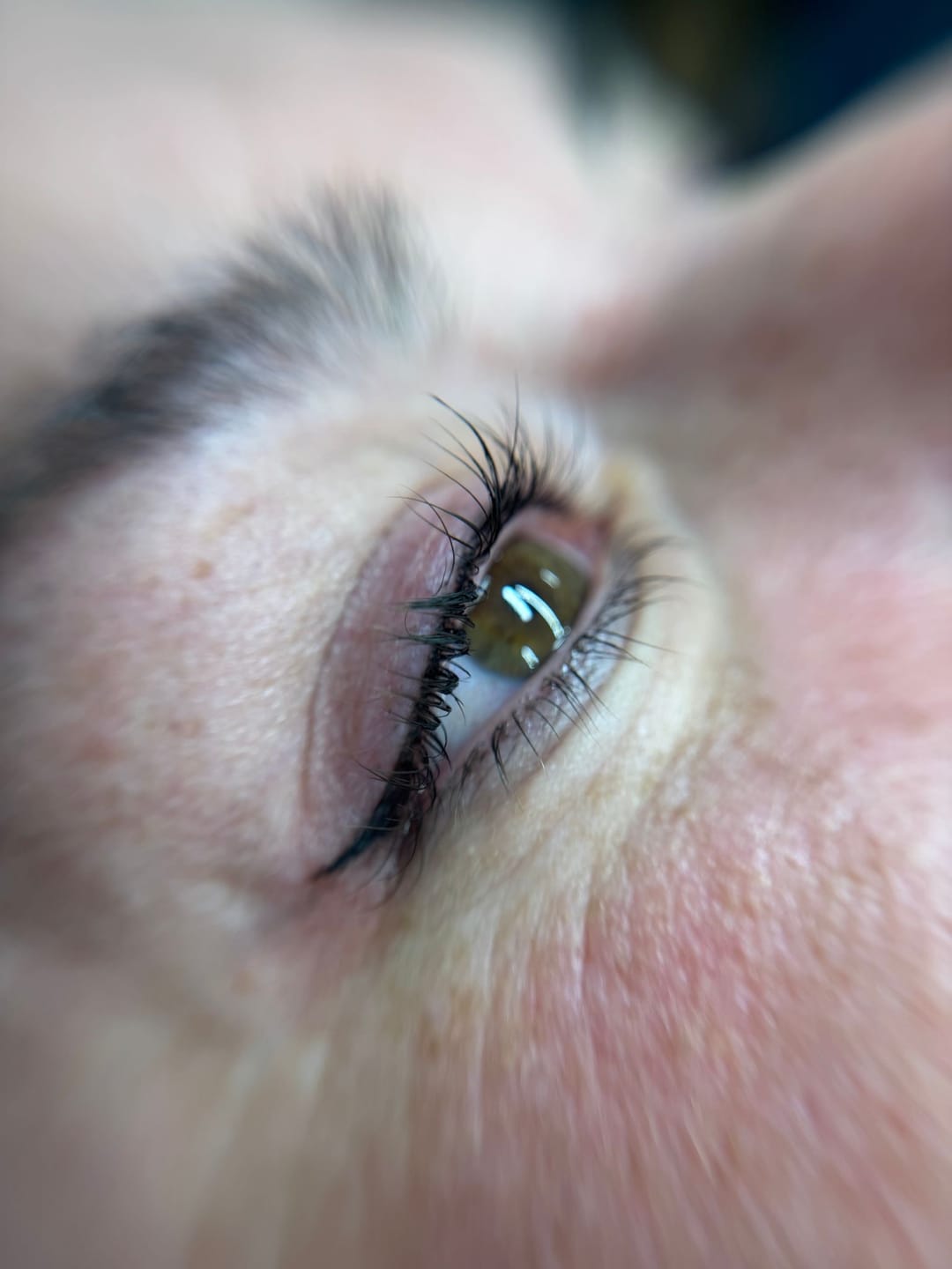 Customer photo review of Pegamento "Satin Bond" secado 2 seg, London Lash Pro