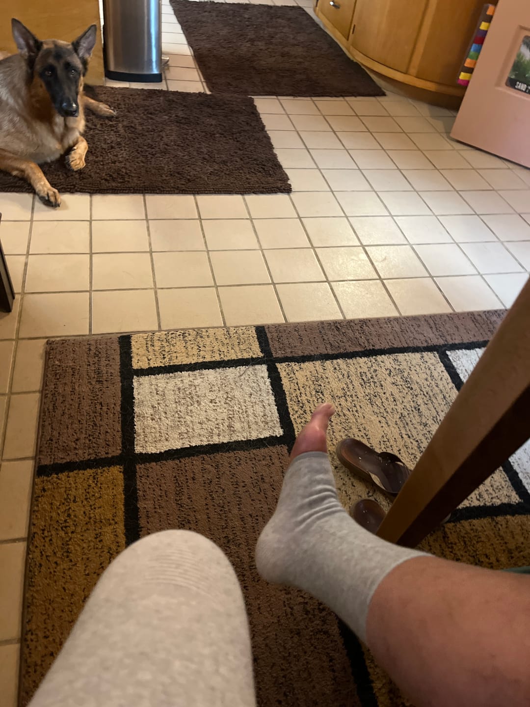 Customer photo review of Premium Anti-Fatigue Bamboo Footsleeves