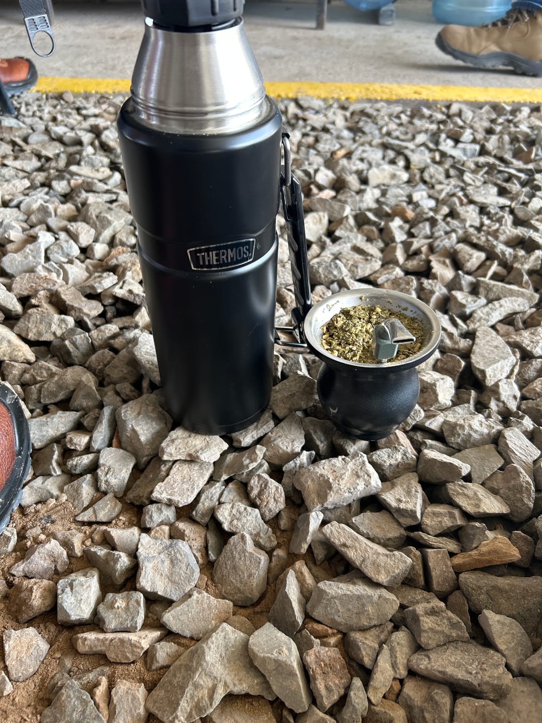 Customer photo review of TERMO LIQUIDO KING ACERO INOX 1,2 LITROS NEGRO