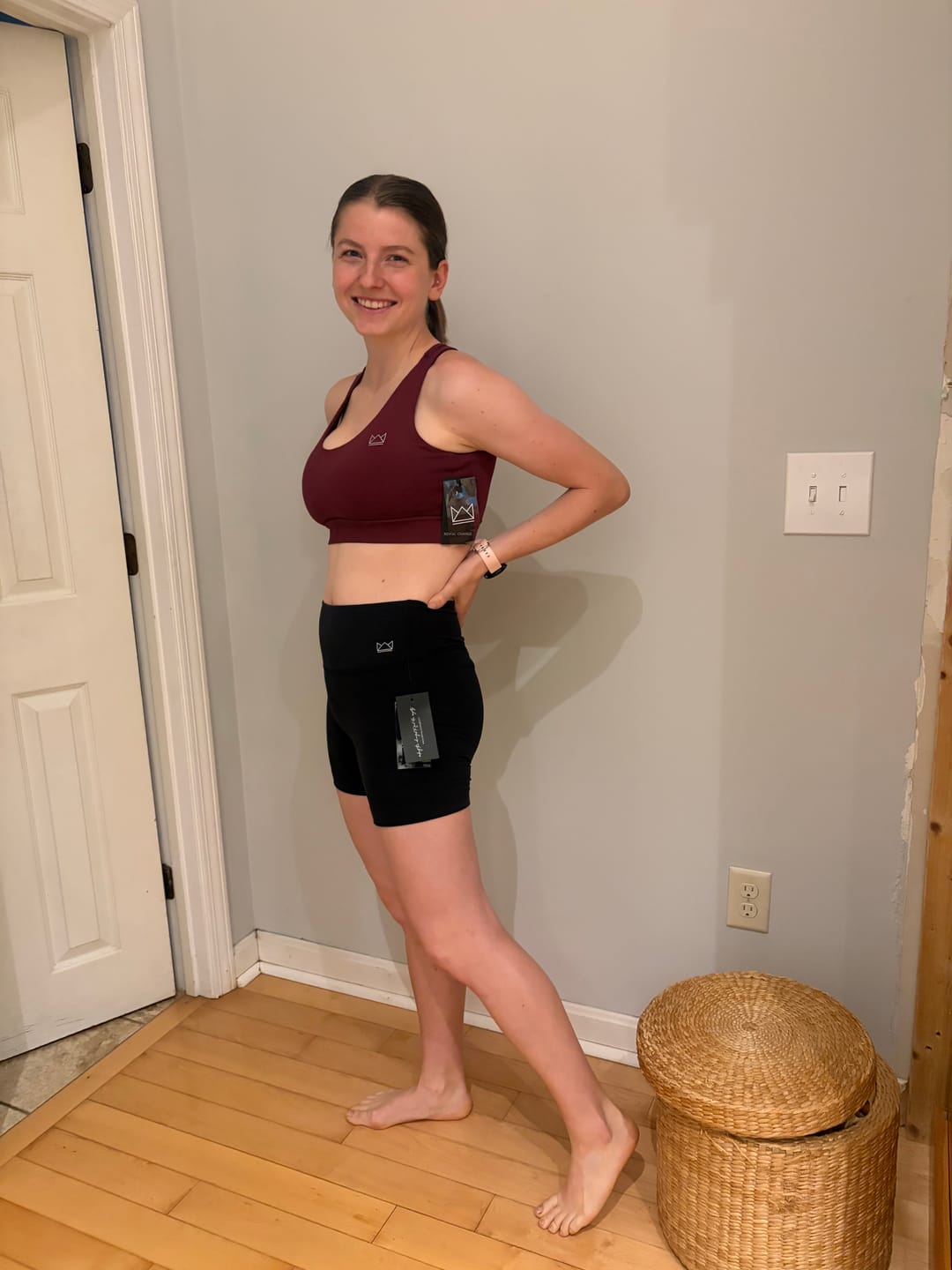 Customer photo review of BOLD 4.5" Performance Short
