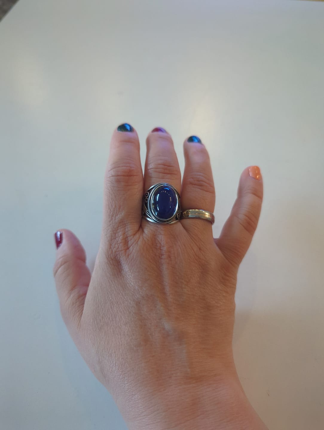 Customer photo review of New-Age Mood Ring