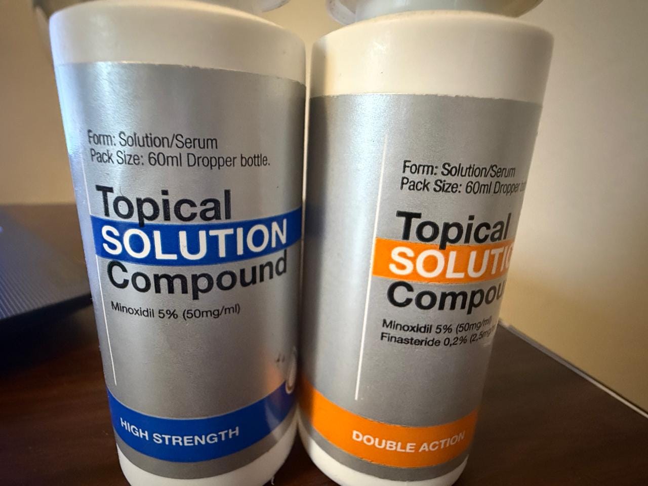 Customer photo review of Minoxidil 5% + DHT Blocker Solution - MEN ONLY, 3 Month supply