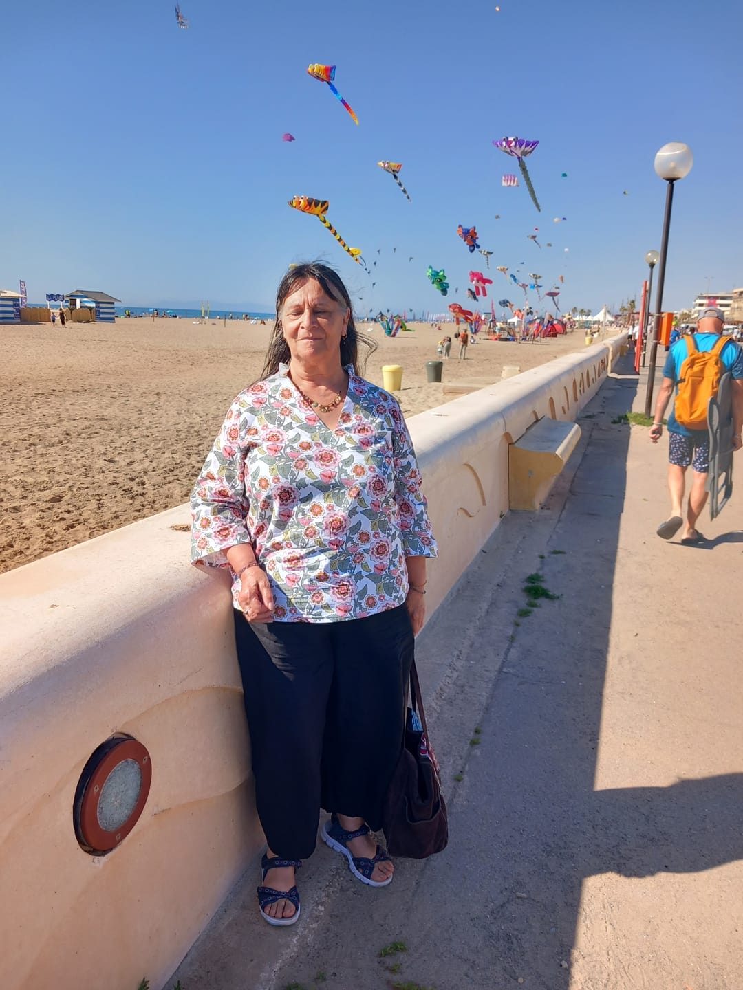 Customer photo review of Blouse Madeleine – Coton Roseraie Sauvage