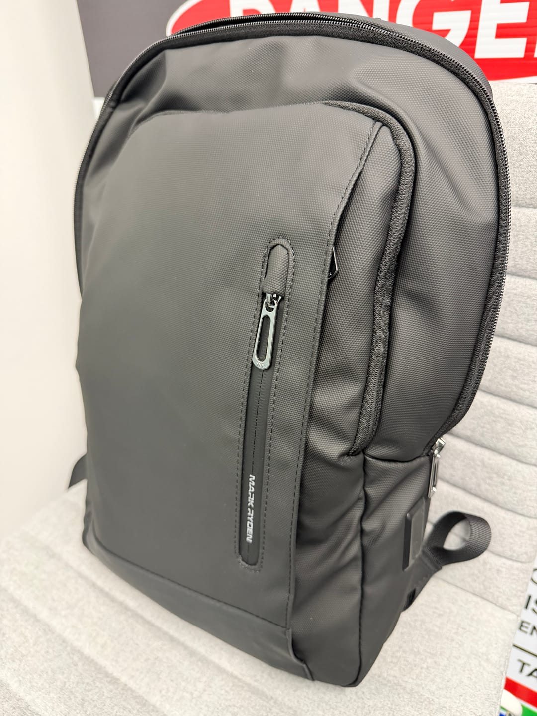 Customer photo review of UrbanLite Pro: Sleek & Water-Resistant Business Travel Backpack