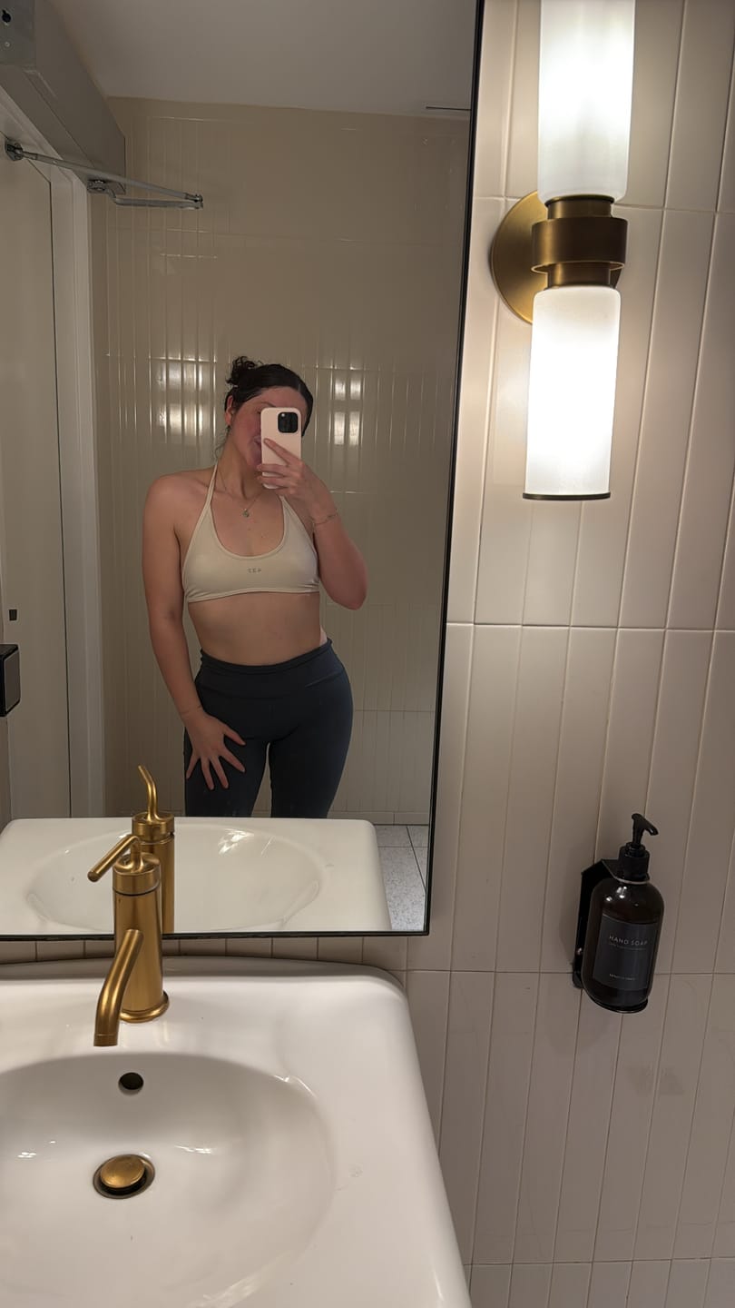 Customer photo review of The Bare Bra / Cream