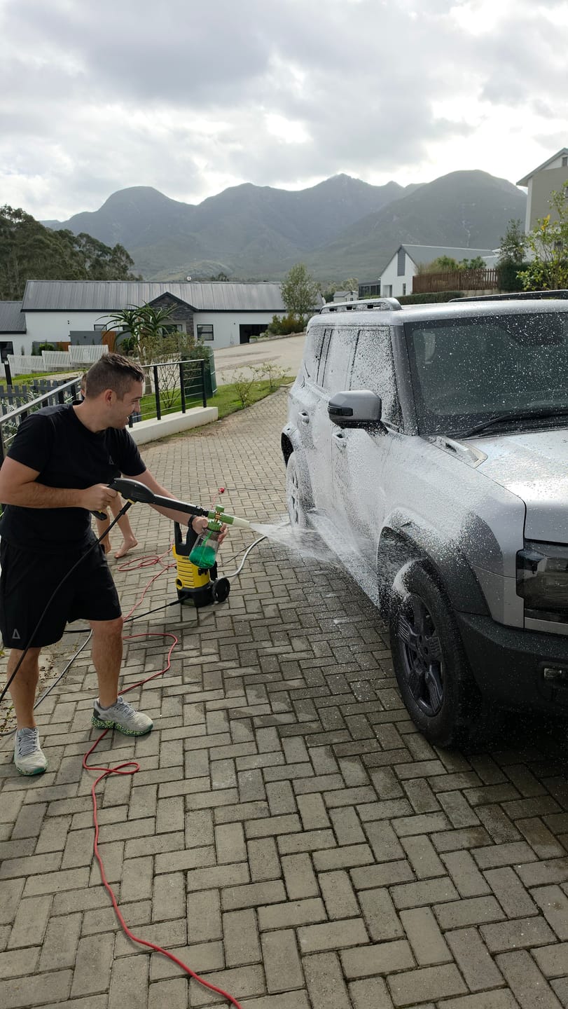 Customer photo review of Mega PHoam and Pro V1 Foam Cannon Combo