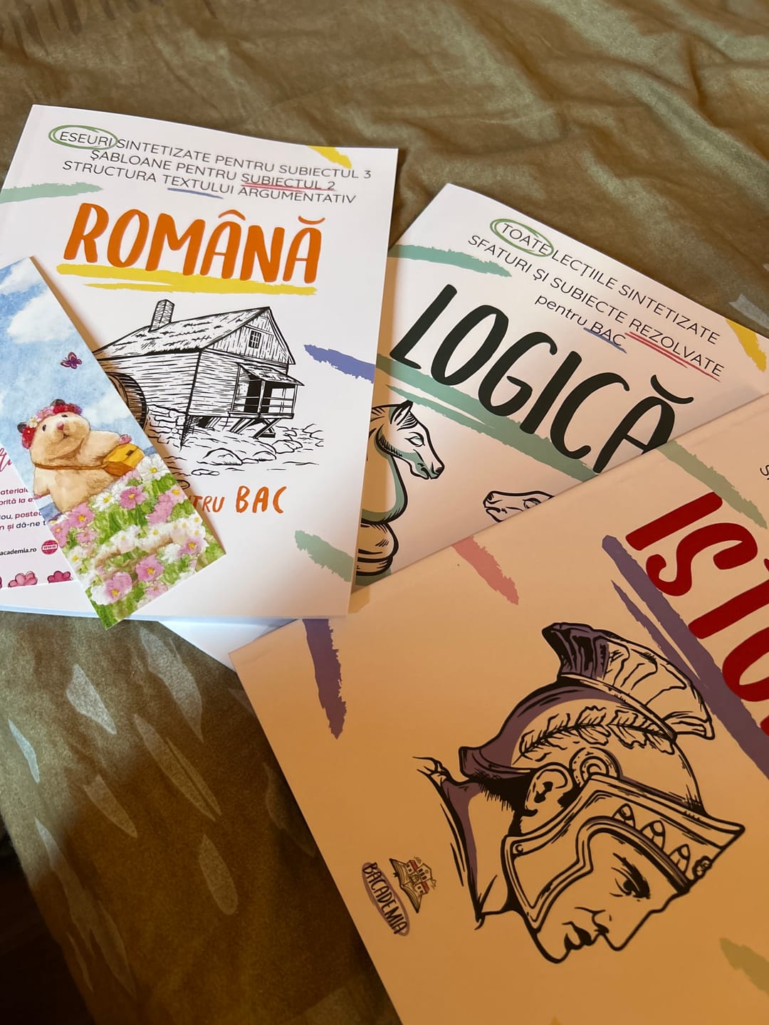 Customer photo review of Pachet Bacalaureat (Română + Istorie + Logică) Bacademia