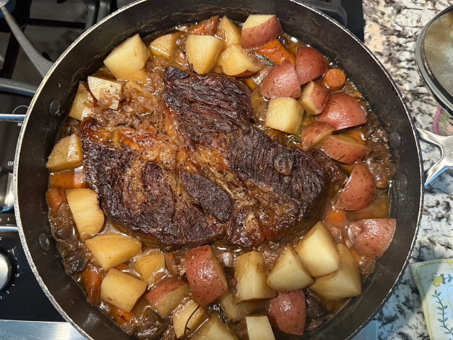 Customer photo review of USDA Prime Chuck Roast