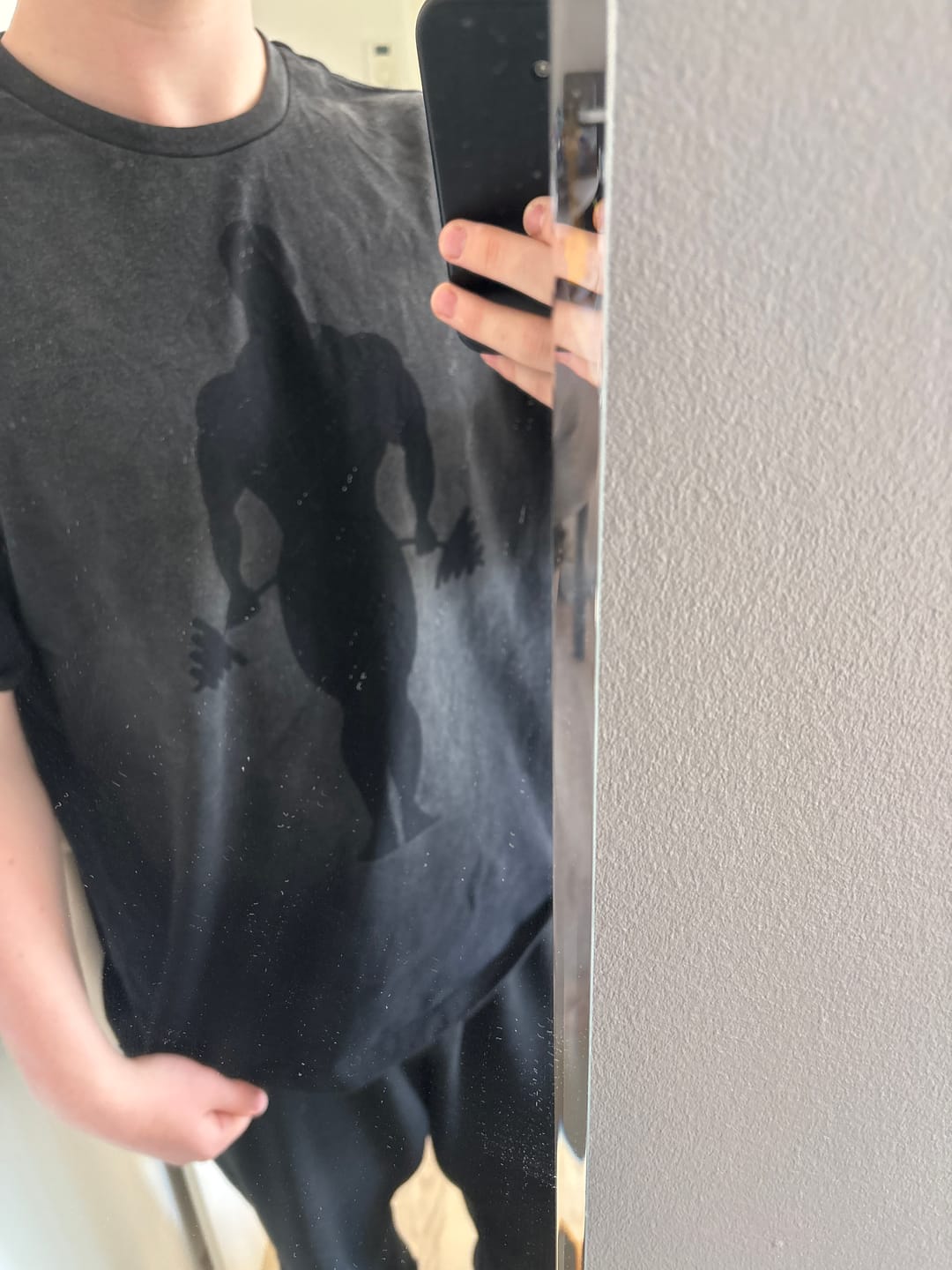 Customer photo review of 4285 - Gold's Iron Legacy Shadow Tees