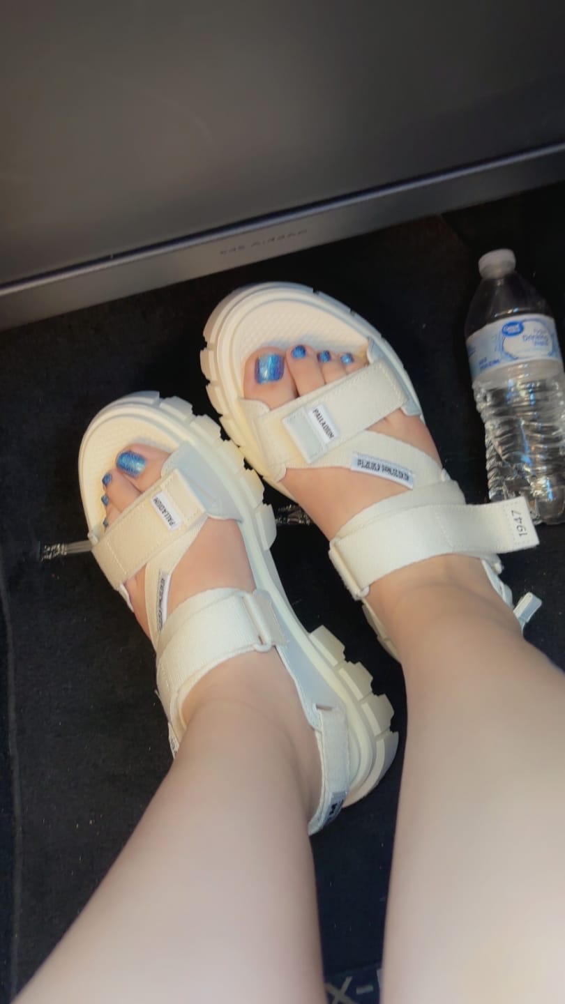 Customer photo review of 98578-116-M | REVOLT SANDAL MONO | STAR WHITE