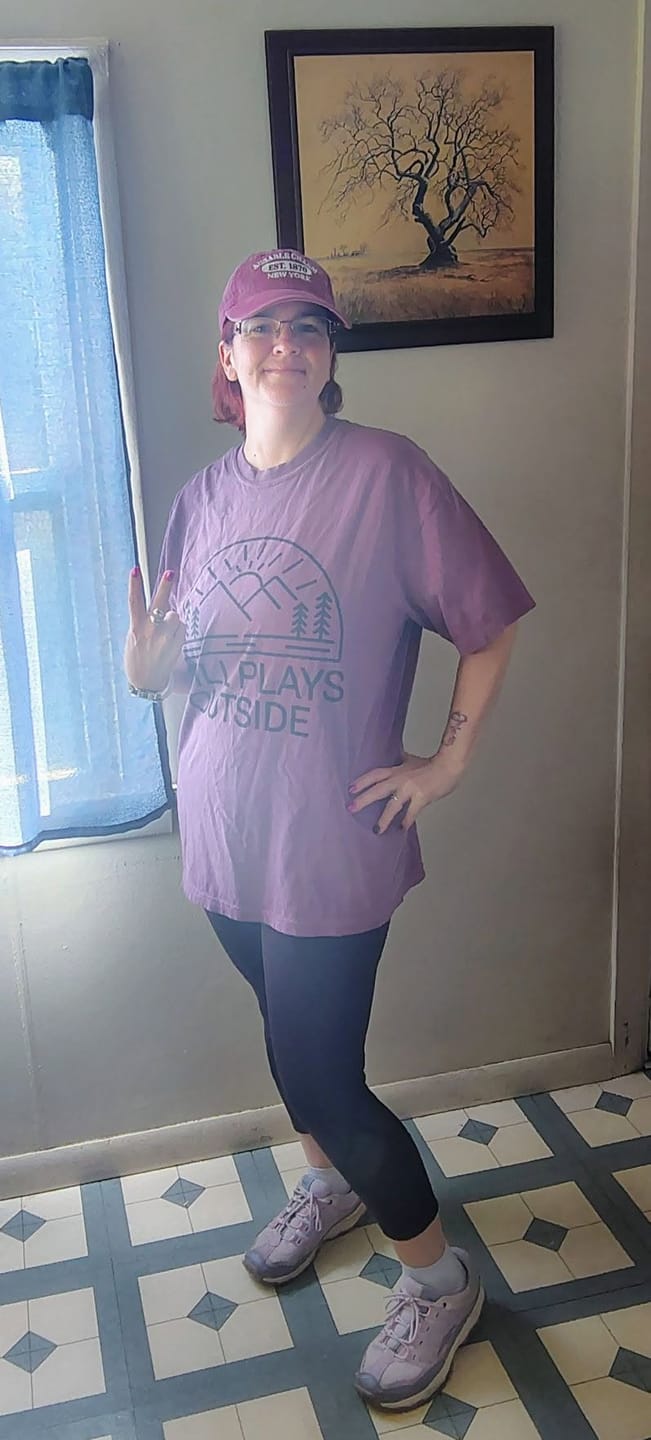 Customer photo review of Still Plays Outside T-shirt