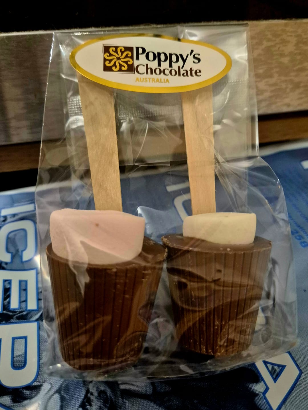 Customer photo review of Hot chocolate stick Milk Chocolate Twin Pack