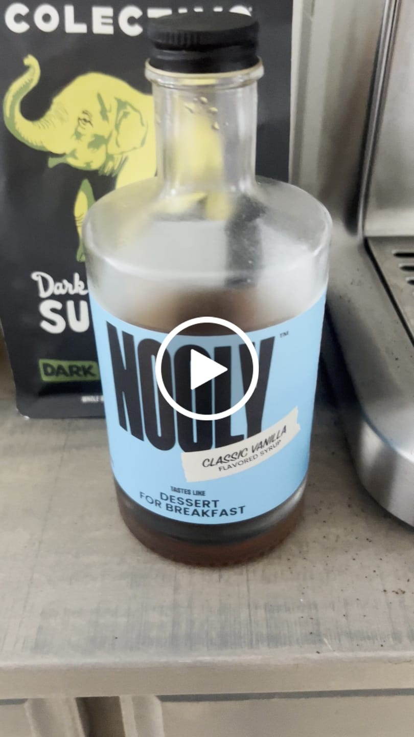 Customer video review of Vanilla Coffee Syrup