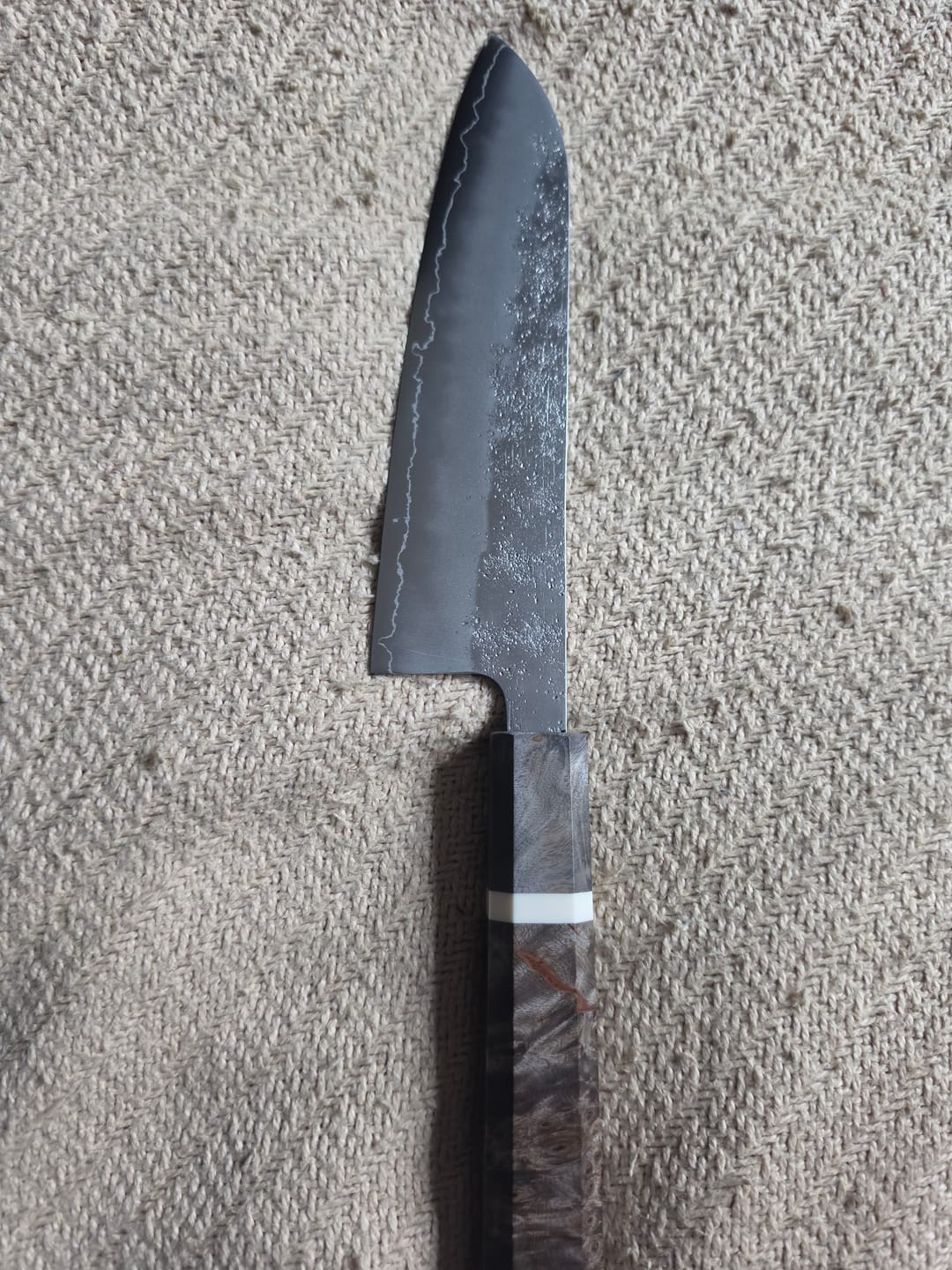 Customer photo review of Hatsukokoro Ginrei Santoku 170 mm