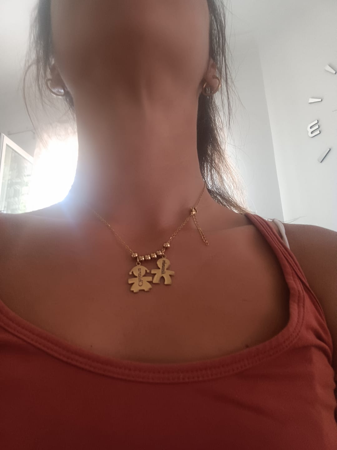 Customer photo review of Collana con bambini - I Miei Tesori