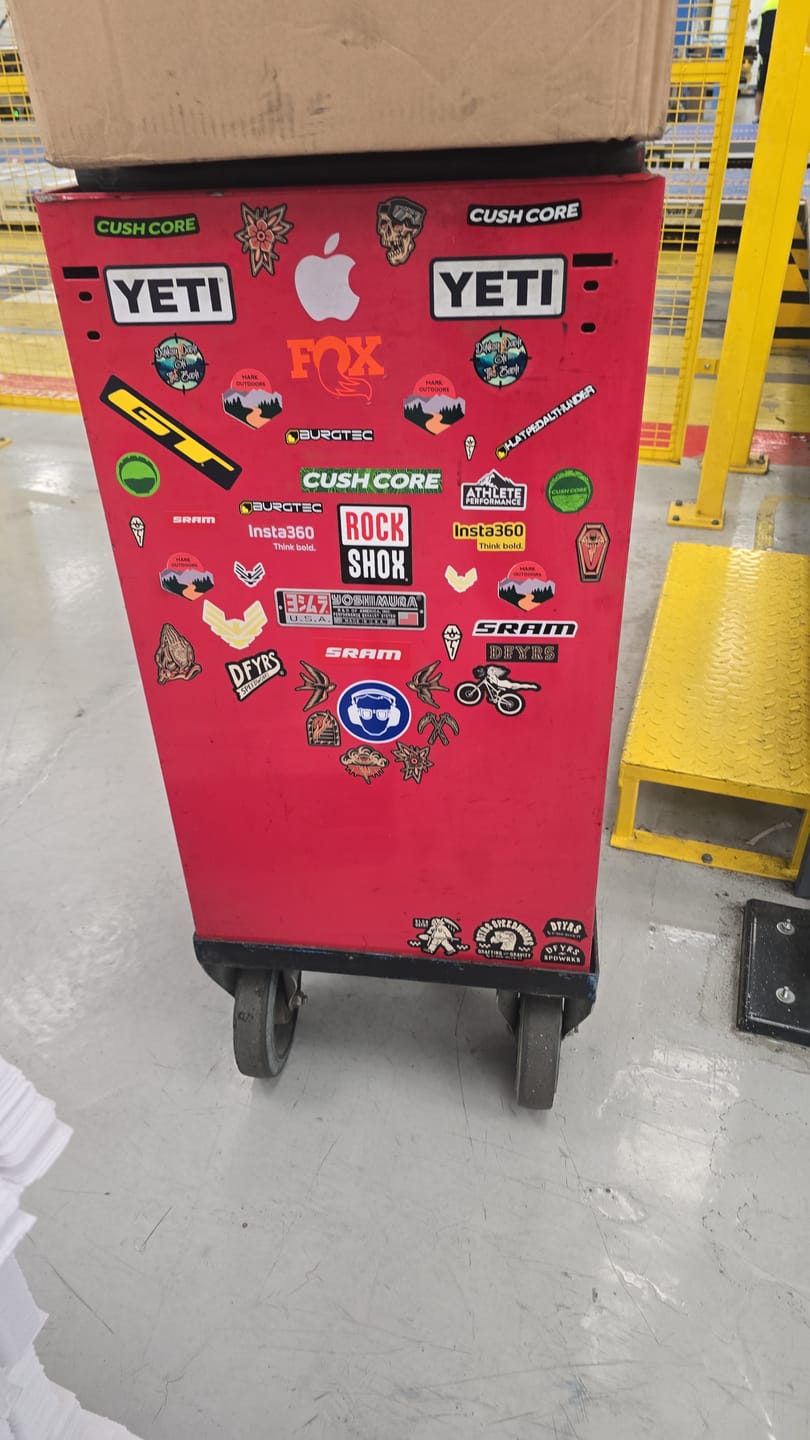 Customer photo review of Lucky Dip | Sticker Sheet
