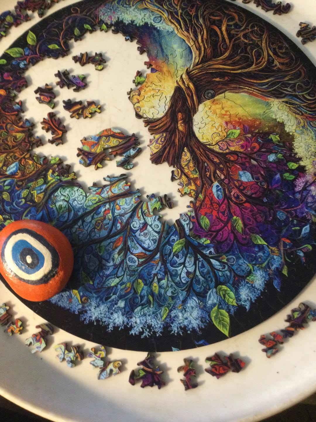Customer photo review of Hayat Ağacı - Ahşap Puzzle