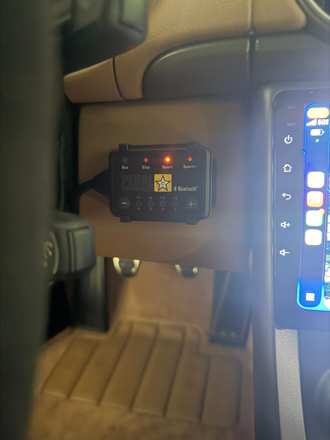 Customer photo review of Pedal Commander for Porsche Boxster
