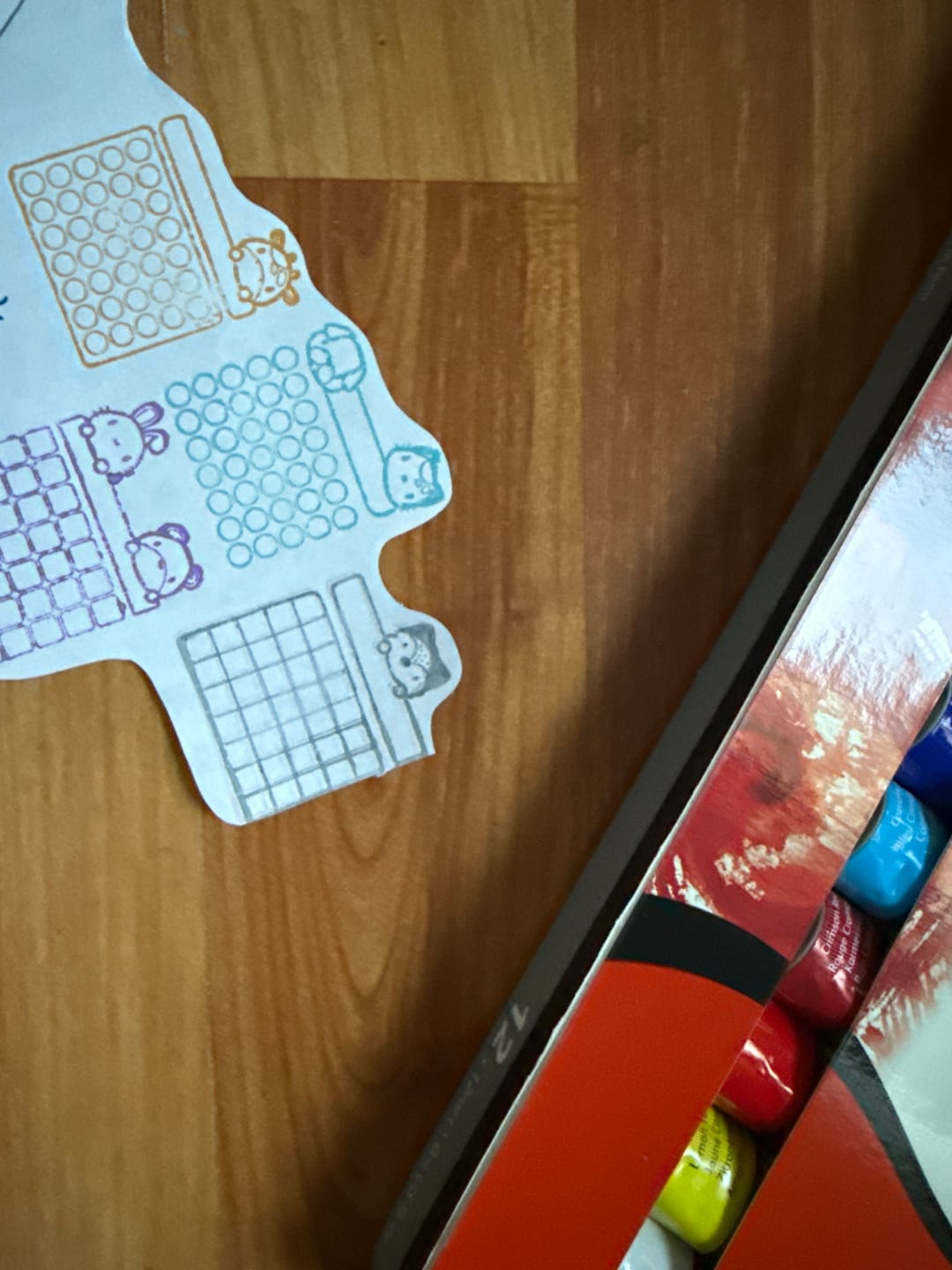Customer photo review of Stationery Buddies Stamps (Set of 4)