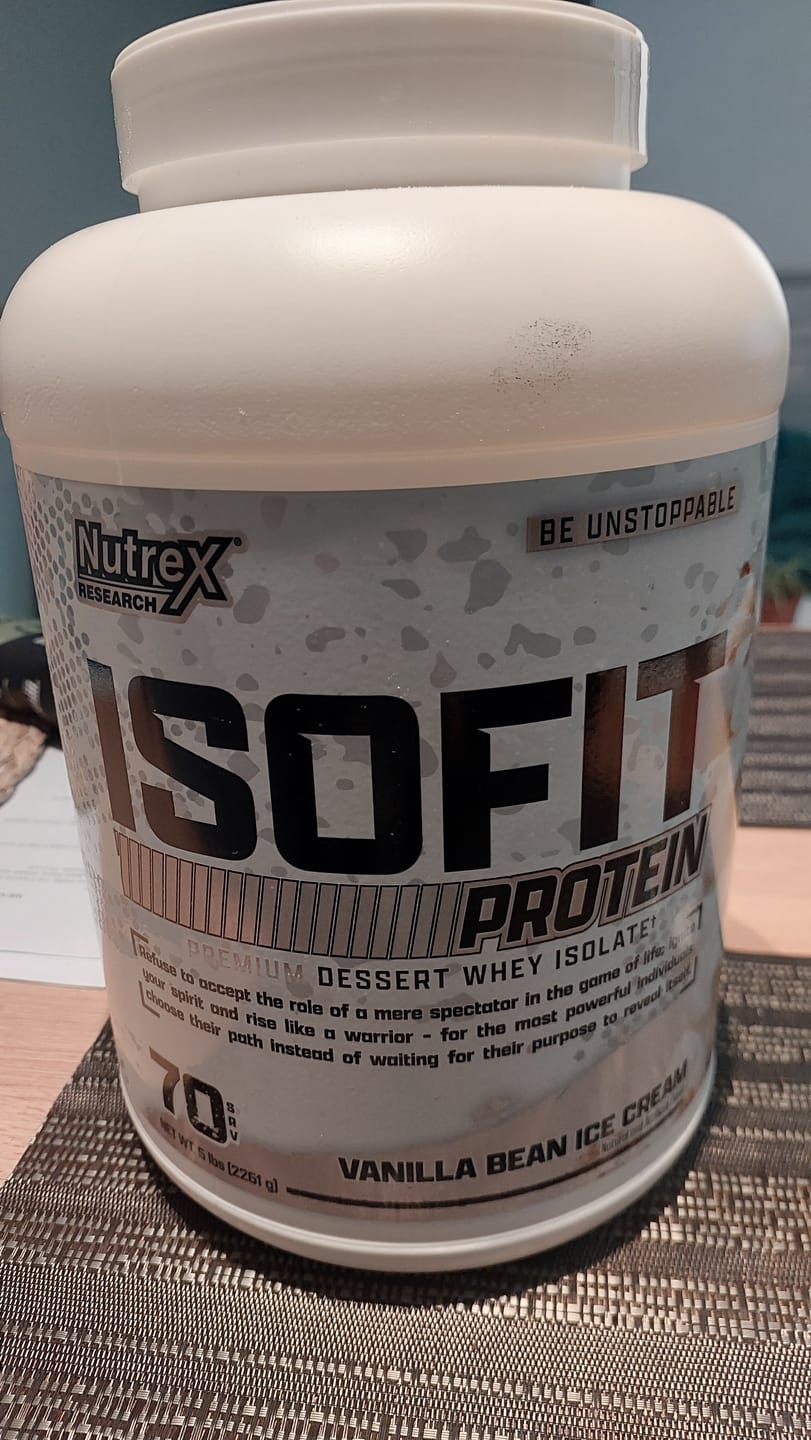 Customer photo review of Isofit 5lbs, Proteina Isolate
