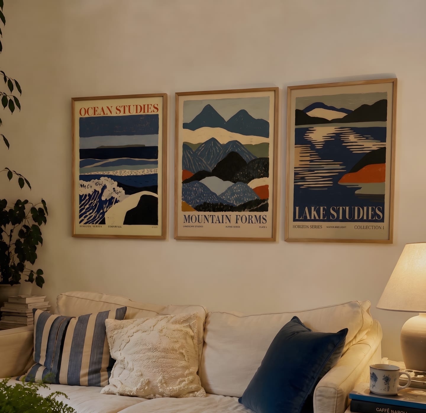 Customer photo review of Lake Studies Landscape Print — Water and Light