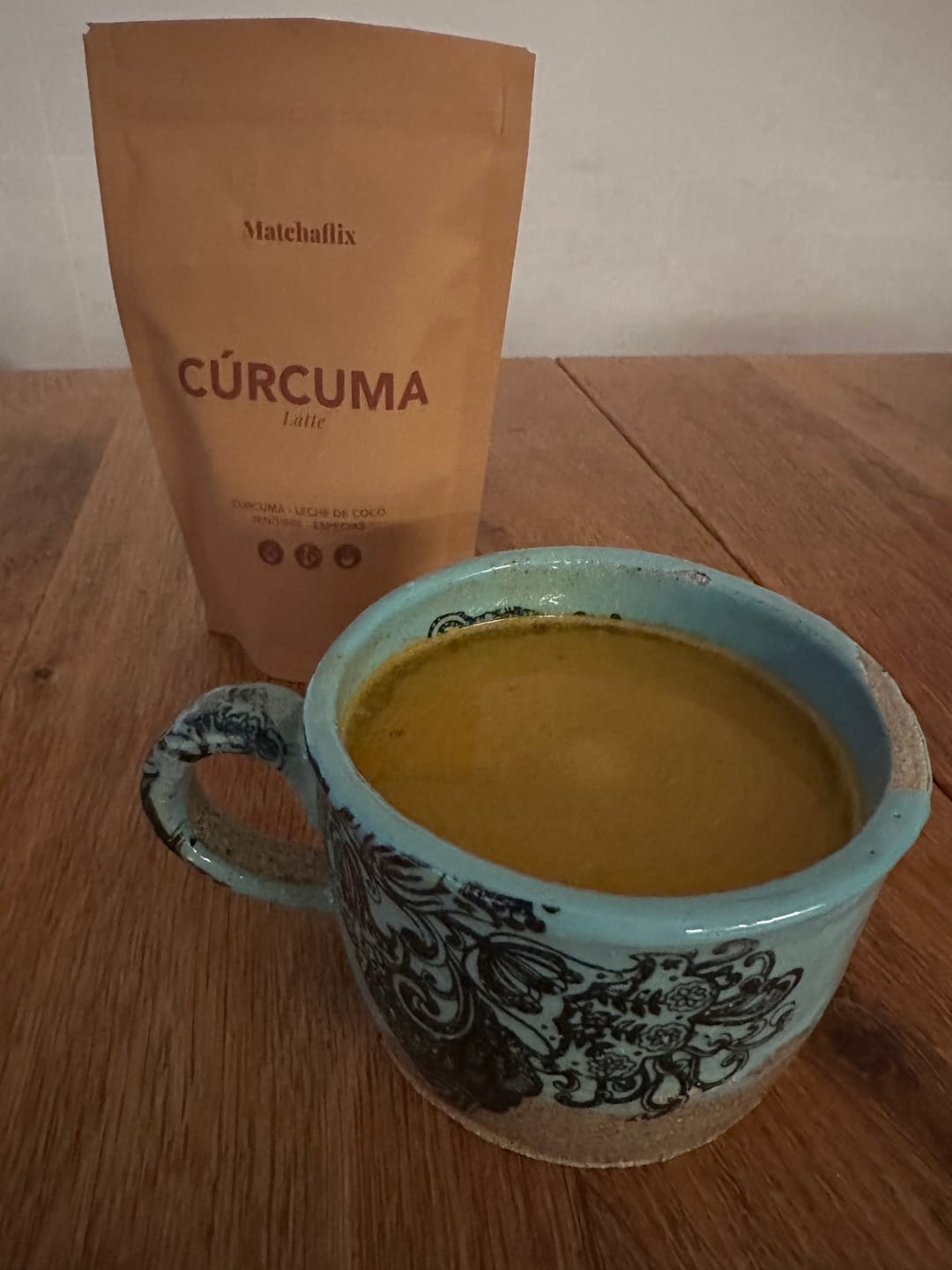 Customer photo review of Cúrcuma Latte