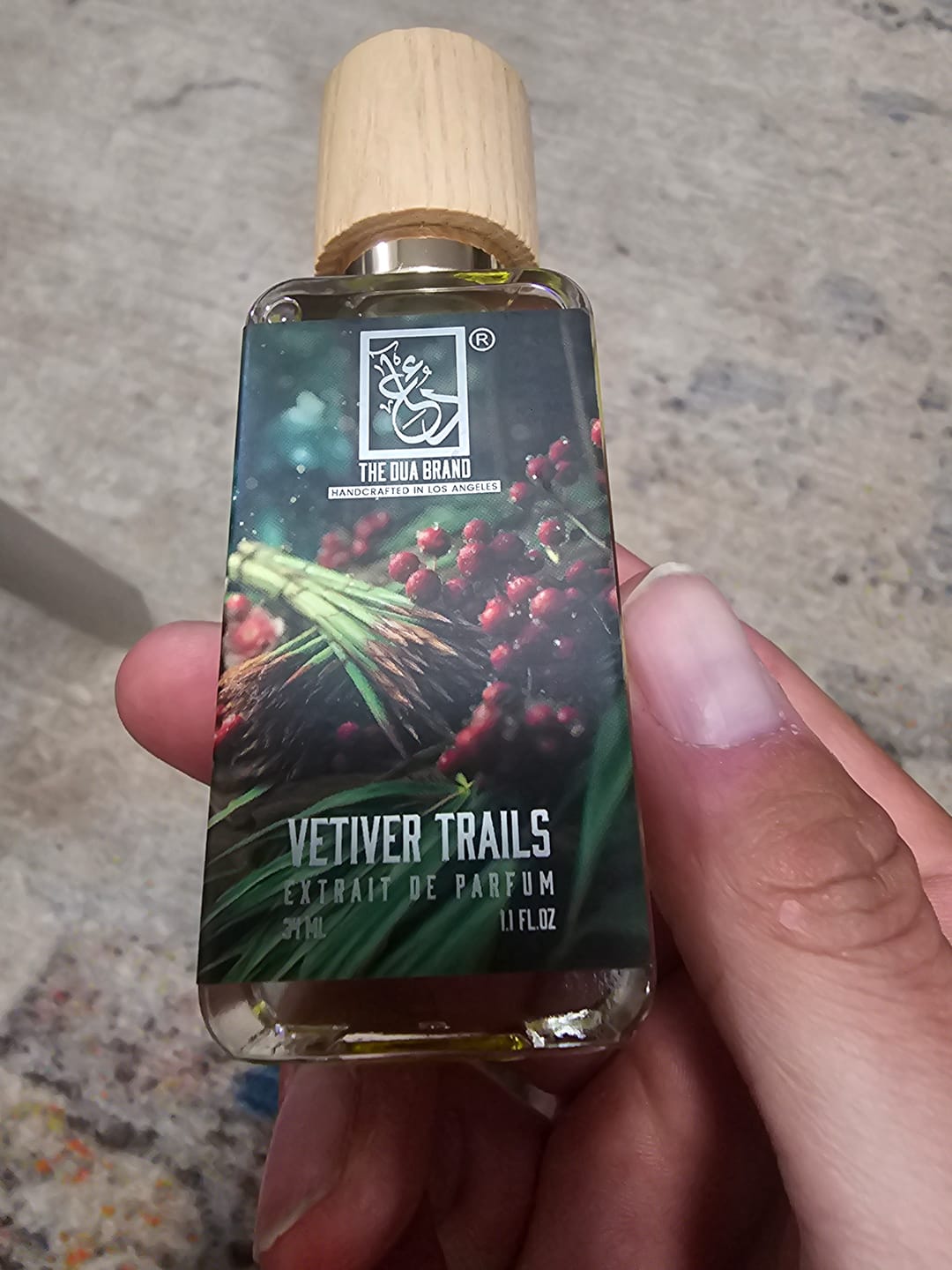 Customer photo review of Vetiver Trails
