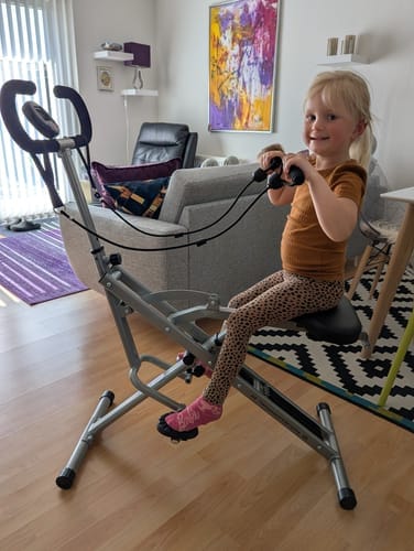 Customer photo review of Knebøymaskin - Slutt på smerter i knær og hofter