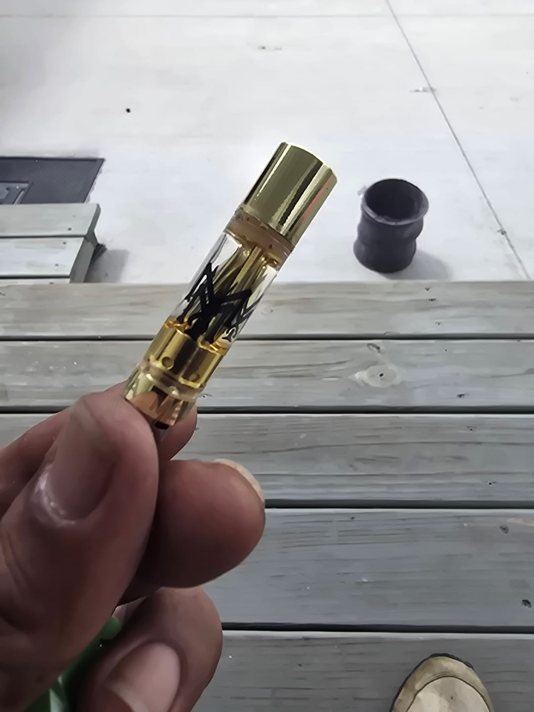 Customer photo review of MUHA Meds THCa 510 Cartridge - 2G