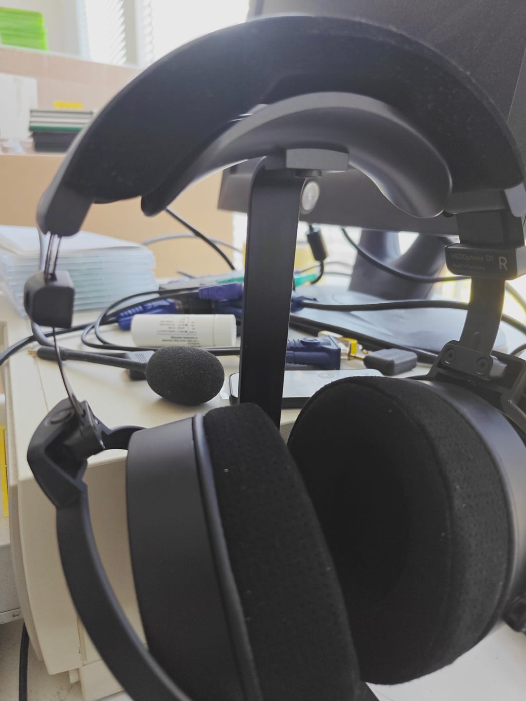 Customer photo review of HEDD Audio HEDDphone D1 Headphones - Open Box