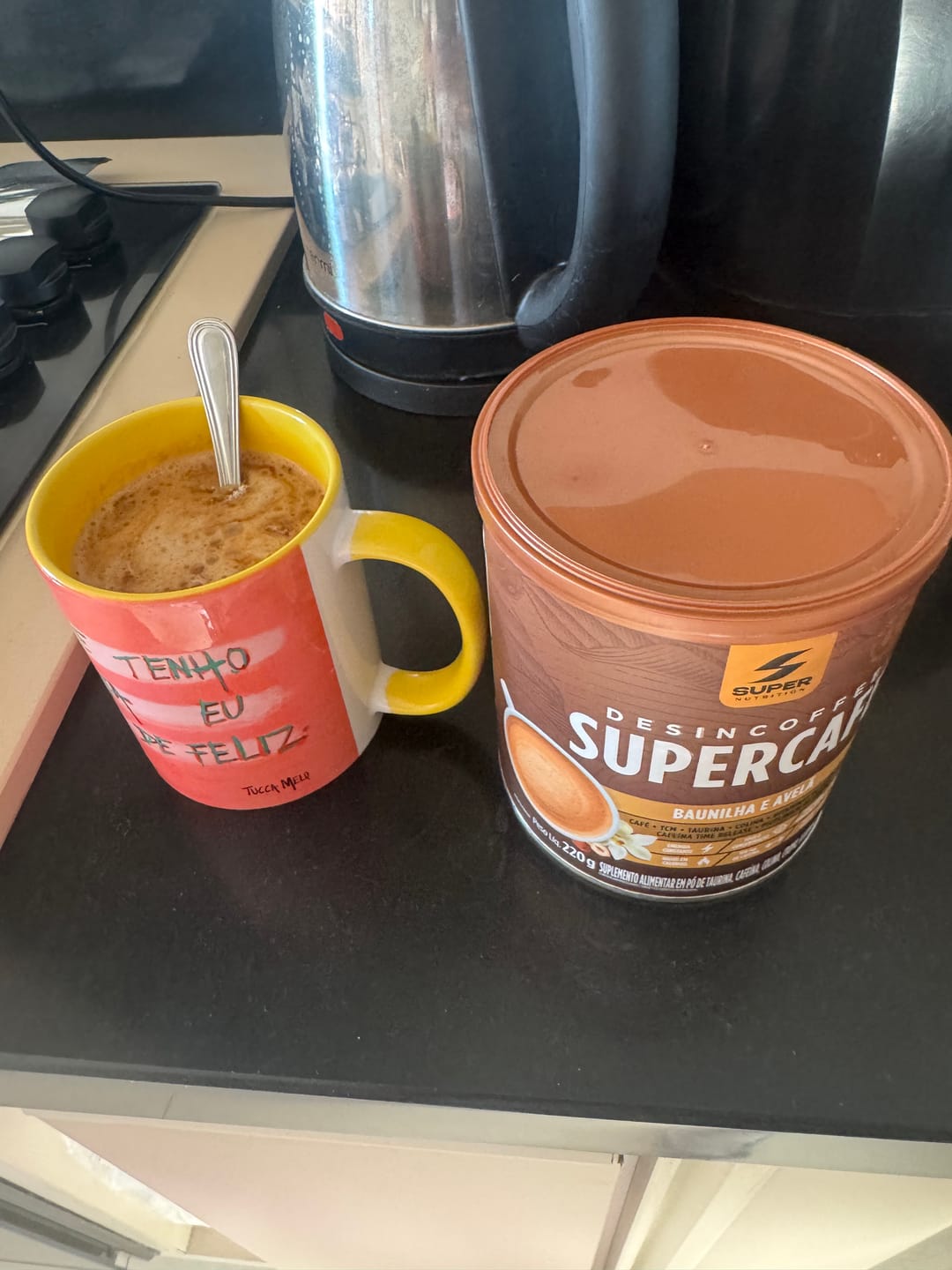 Customer photo review of Supercafé Baunilha com Avelã